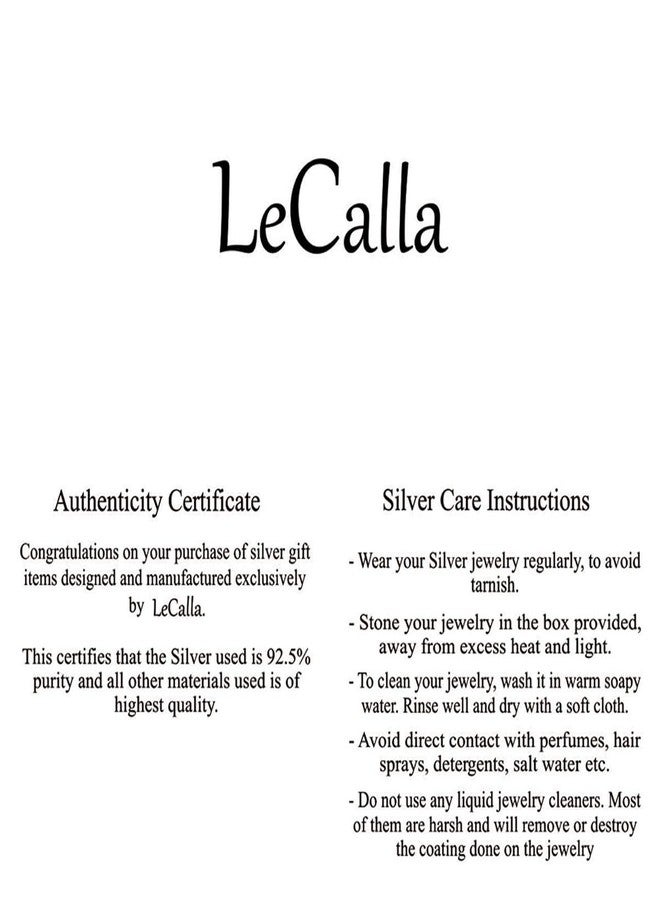 LeCalla 925 Sterling Silver Pearl Rings for Women | Round 9MM Button Shape Freshwater Pearl Finger Ring (Ring Size - 7No.) - Image 4
