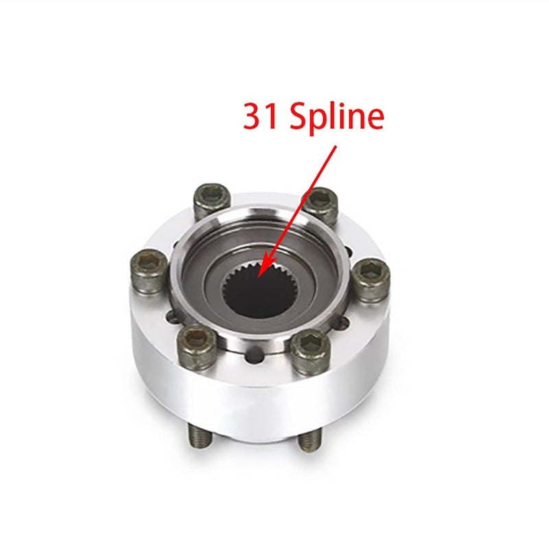 Vuzmode Manual Aluminum Alloy Free Wheel Locking Hubs - Image 3