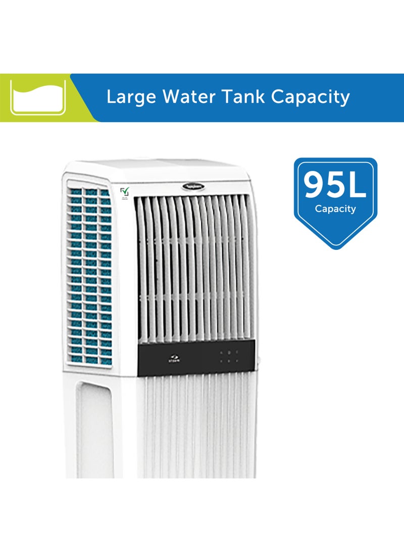 SYMPHONY Tower Air Cooler (45 sq.m.) - 1 Year Warranty 100 L STORM C 100XLi White - Image 3