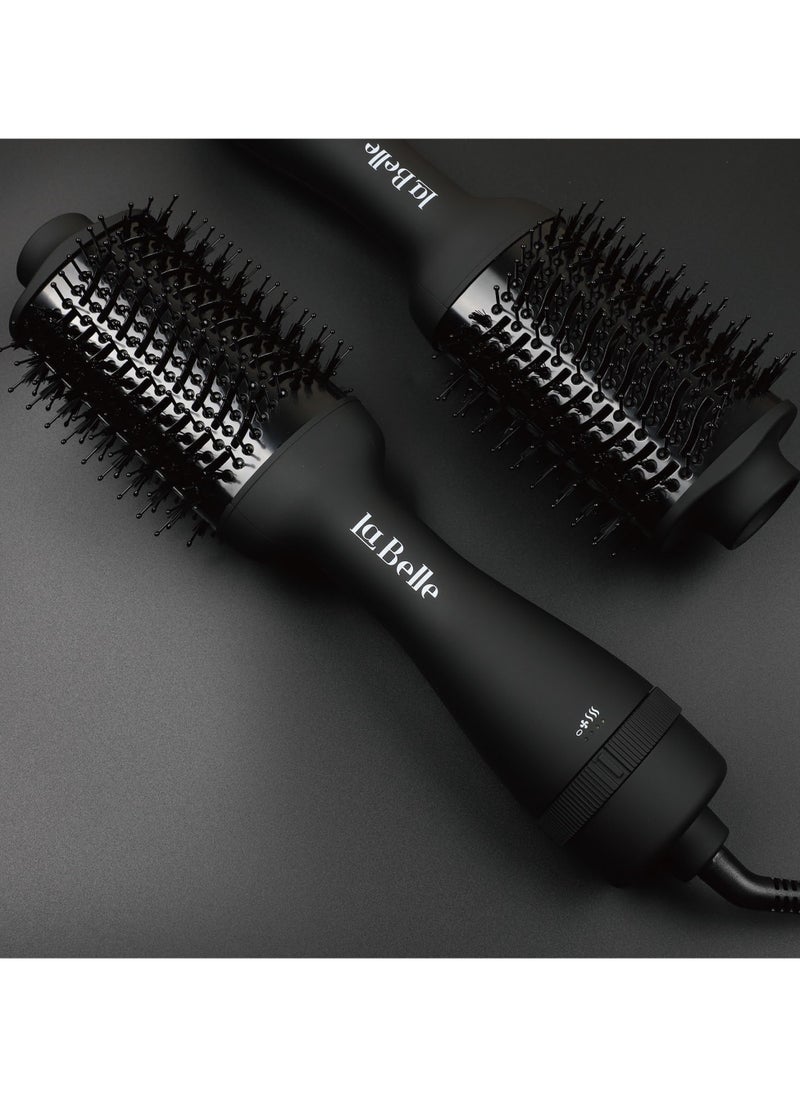 La belle Unique Brush Hairstyler Black  - Image 2