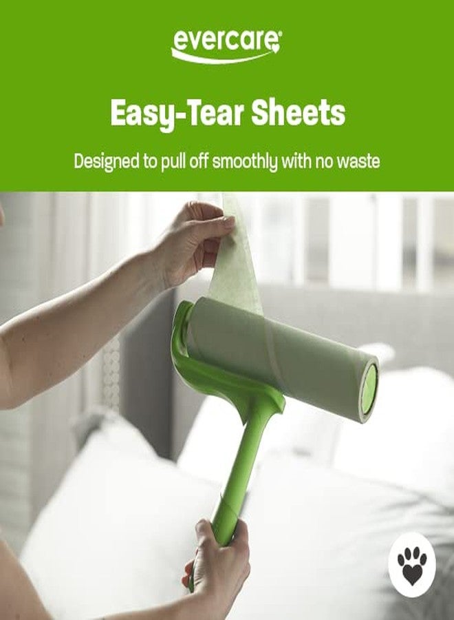 Evercare Ultra Sticky Pet Mega Lint Roller Value Pack with Lint Roller and 2 Refill Rolls, 50 Sheets Each - Image 4