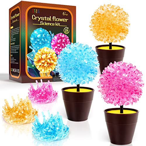 GobiDex Crystal Growing Kit Science Kits for Kids Age 812 Grow Fast in 24H Science Experiments Lab Toys DIY STEM Projects Learning Educational Toys Crafts Gift Boys Girls Ages 6 7 8 9 10 12 - Image 1