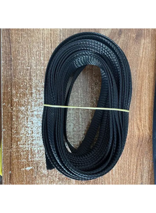 35mm Expandable Braided Cable Sleeve 393 7 Inch PET Wire Protection Cover For Home Theater - Image 1