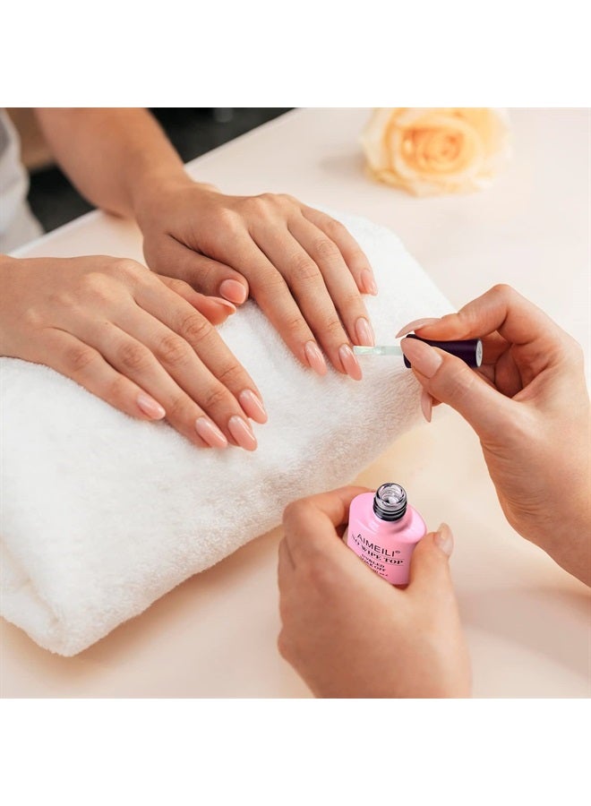 AIMEILI No Wipe Top Coat Soak Off U V LED Gel Nail Polish - Image 1