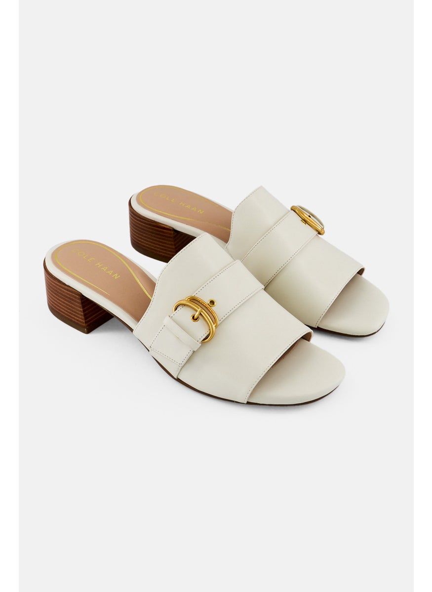 COLE HAAN Women Slip On Sandal, Ivory  - Image 1