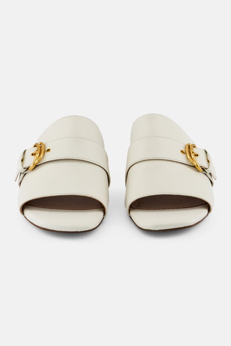 COLE HAAN Women Slip On Sandal, Ivory - Image 4