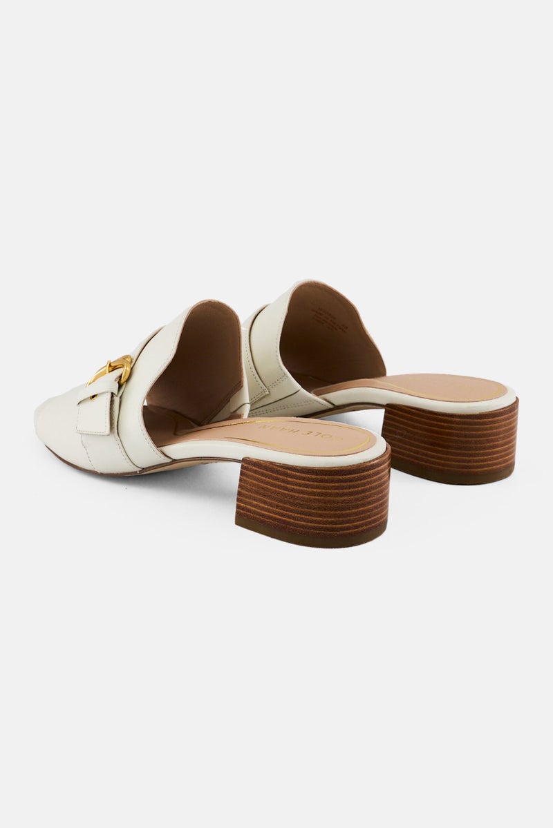 COLE HAAN Women Slip On Sandal, Ivory - Image 2