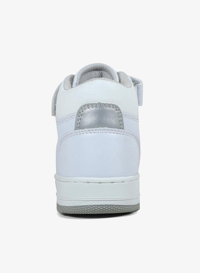 GAP Girls' Boston Mid High Top Sneakers With Hook And Loop Closure - Gpk5217142900 - Image 2