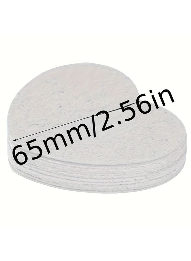 10 Pieces 3D Art Canvas Paper 5 Round 5 Heart Fluffy Texture Drawing Pad For DIY Crafts - Image 4