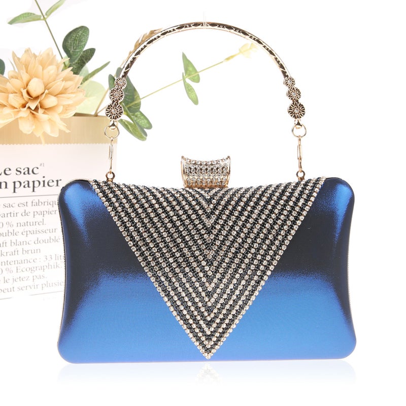 Women'S Bag High-Quality Rhinestone Bag Luxury Atmosphere Banquet Bag Portable Banquet Bag Good For Practical Name Yuan Bag - Image 4
