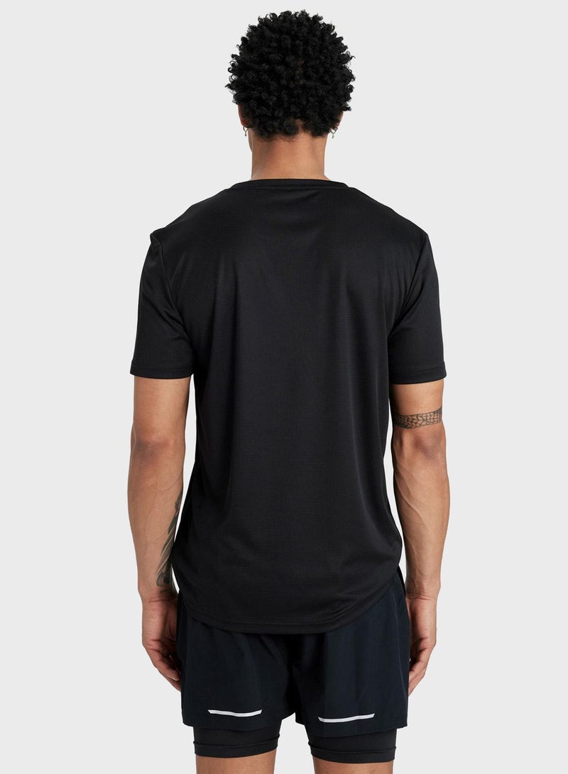 DeFacto Defactofit Slim Fit Crew Neck Heavy Fabric T-Shirt - Image 2