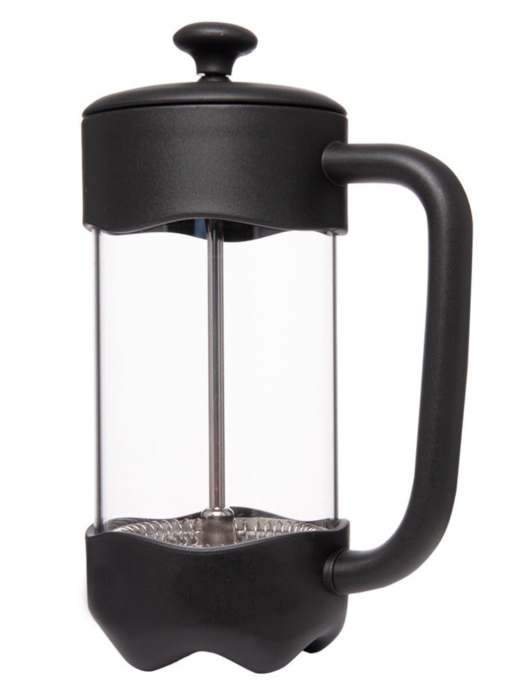 Biggcoffee French Press 1000 ML Coffee Maker, 6 Cup Coffee Maker, Stainless Steel Lid Coffee Maker, Heat Resistant, Borosilicate Glass, Coffee Pot - FY92 - Image 1