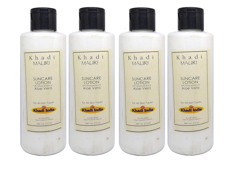 Khadi Mauri Sun Care Lotion Pack of 4 840 ml