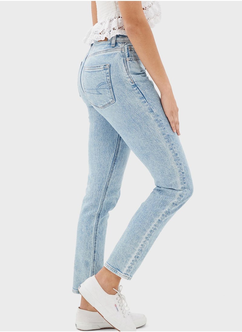 American Eagle - High Waist Mom Jeans - Image 1