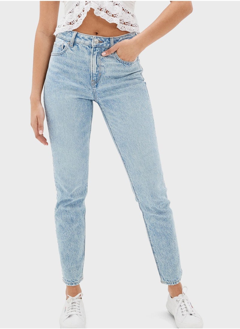 American Eagle - High Waist Mom Jeans - Image 1