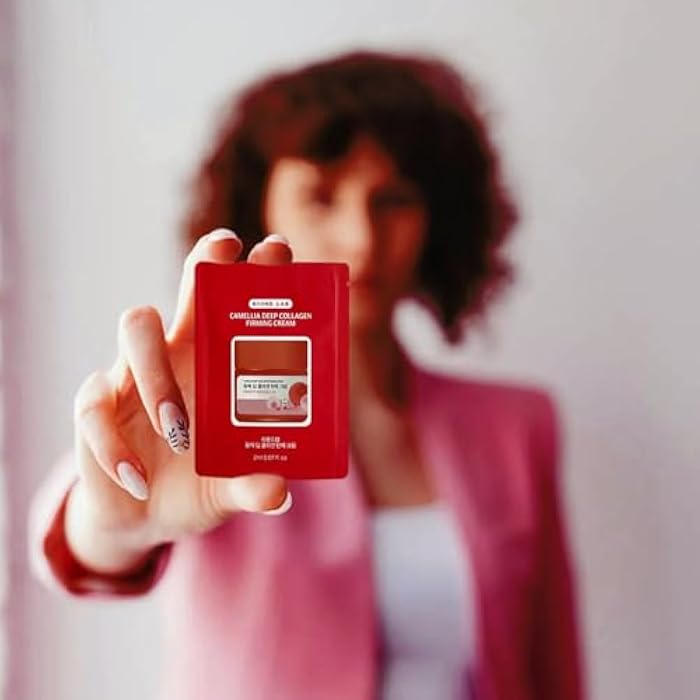 Round Lab Camellia Deep Collagen Firming Cream 2Ml - Image 5