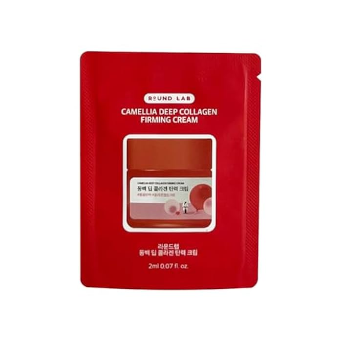 Round Lab Camellia Deep Collagen Firming Cream 2Ml - Image 1