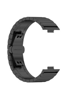 Generic Straps Compatible with Huawei Watch Fit 3 Strap Metal Stainless Steel Bands Replacement Solid Band Business Bracelet for Huawei Watch Fit3  - Image 4
