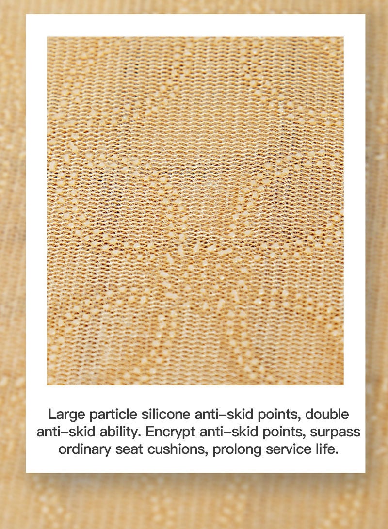 Sharpdo Summer Mahjong Mat Cushion Office Sedentary Chair Cushion Summer Breathable Seat Cushion - Image 4