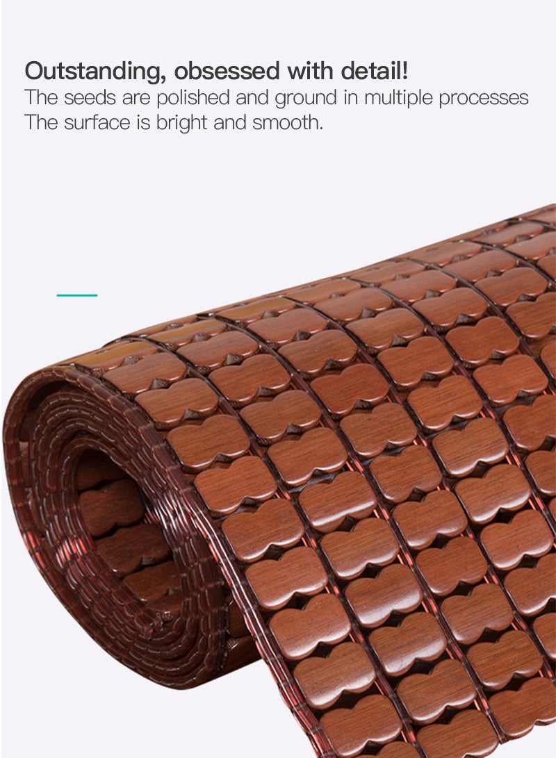 Sharpdo Summer Mahjong Mat Cushion Office Sedentary Chair Cushion Summer Breathable Seat Cushion - Image 2