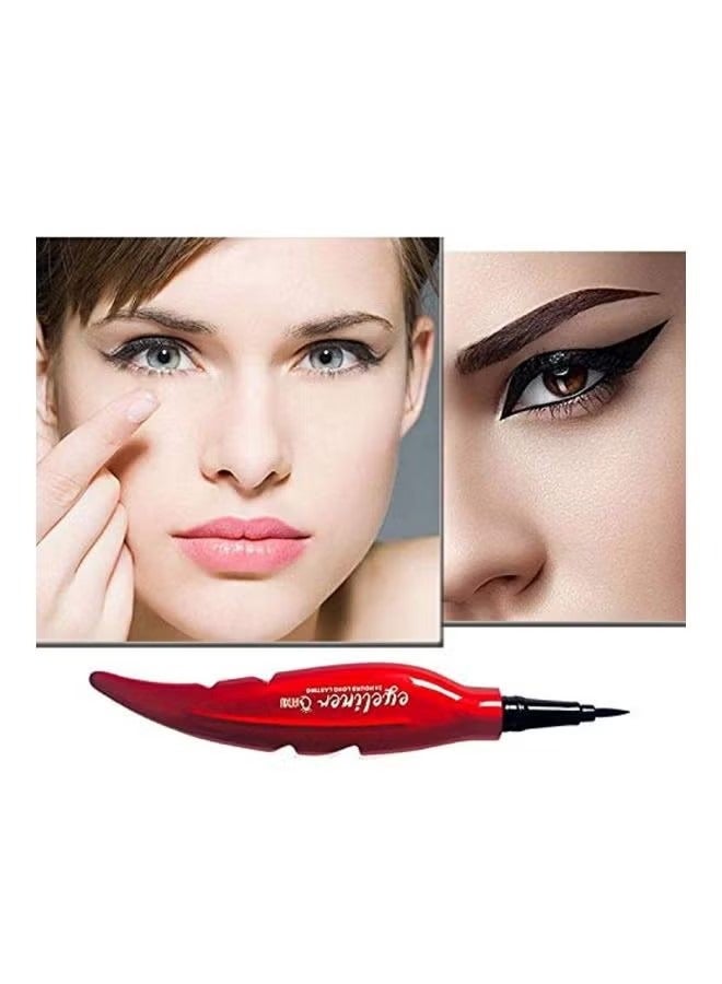 QIANXIU Feather Shaped Waterprof Eyeliner - Image 3