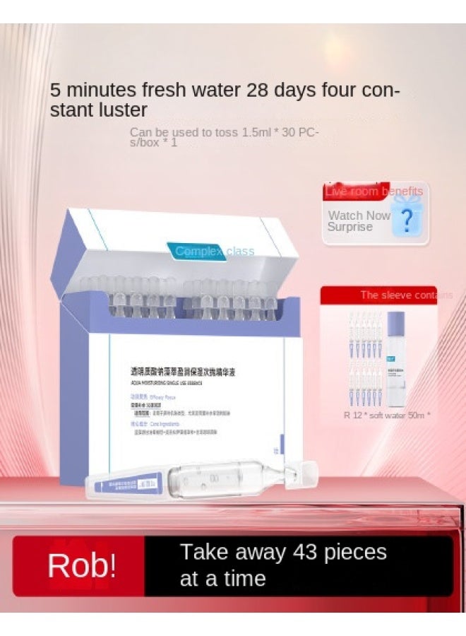 Sodium Hyaluronate Algae Extract - Hydrating And Brightening Essence For Plump, Refined, And Radiant Skin - Image 1