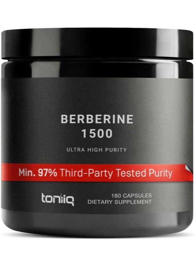 Toniiq Ultra High Strength Berberine 1500mg from The Himalayas Berberine Supplement - Image 1