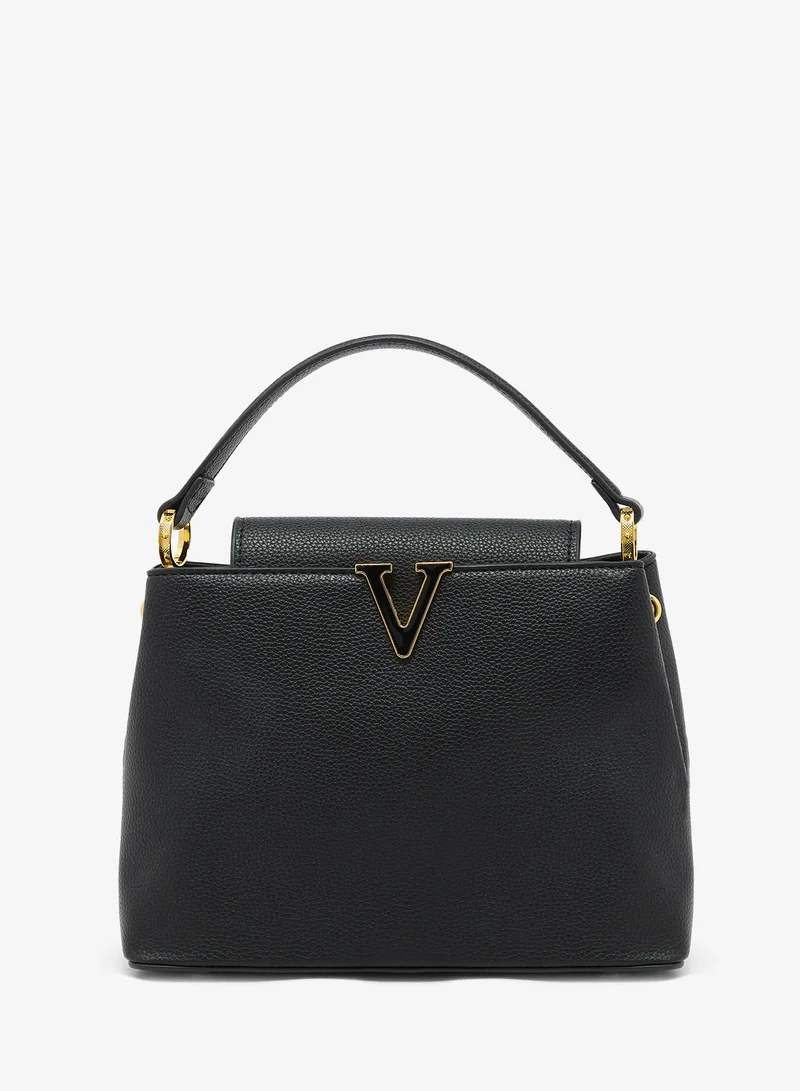 Khizana Classic Structured Top Handle Satchel