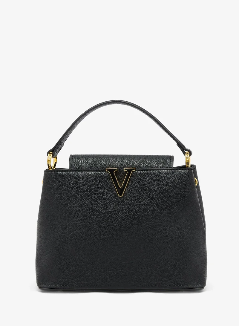 Khizana Classic Structured Top Handle Satchel