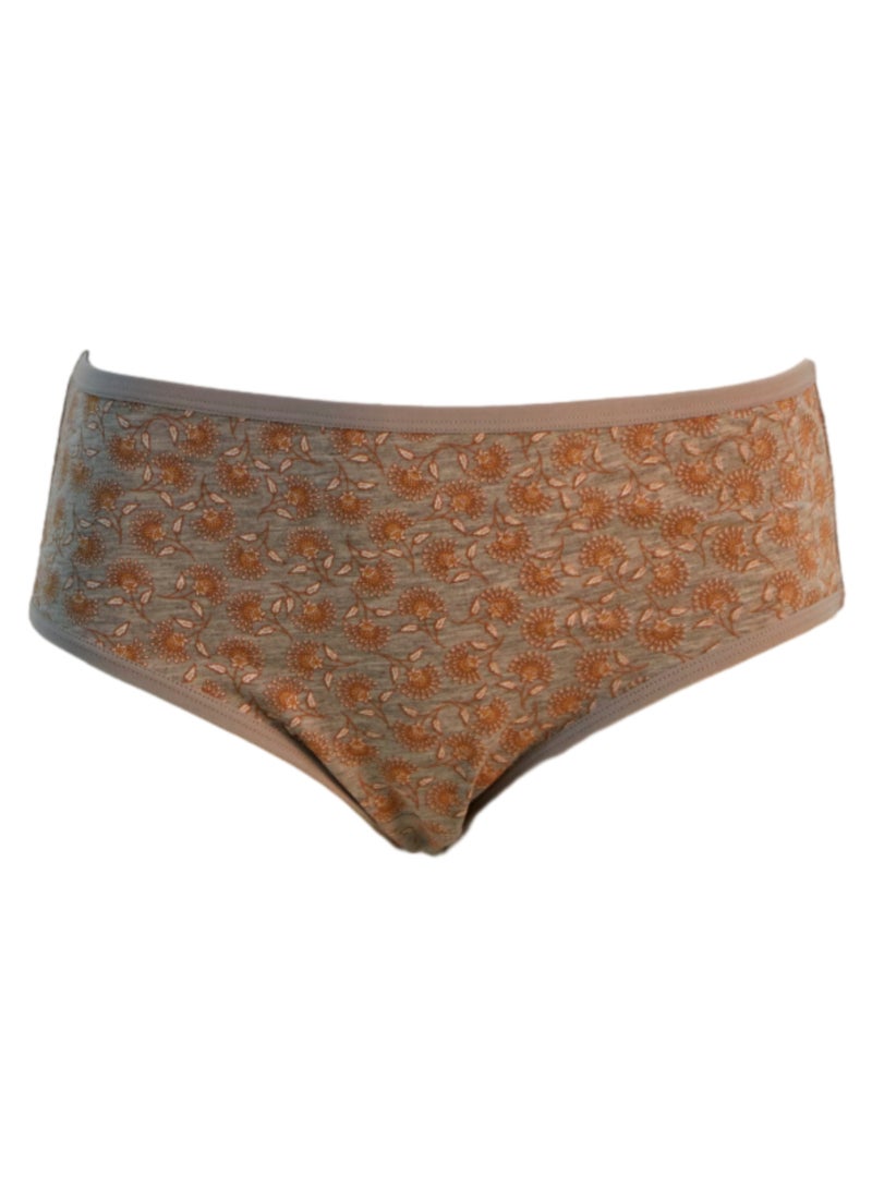 JOANNA JOANNA 33080 Women's Floral Design Mid Rise 3-Pack Panties, Multicolor  - Image 5