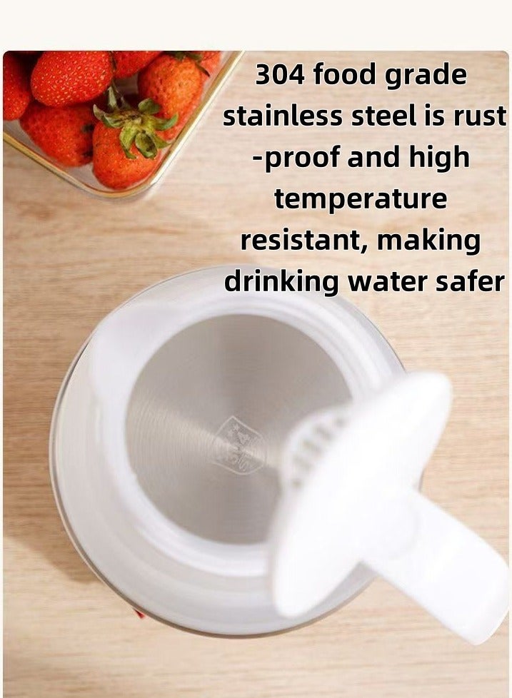 EXCLIFE Foldable Electric Travel Kettle, Portable Silicone Collapsible Water Boiler And Tea Pot For Camping, Lightweight Mini Electric Kettle With Detachable Power Cord For Easy Storage And Quick Boiling - Image 4