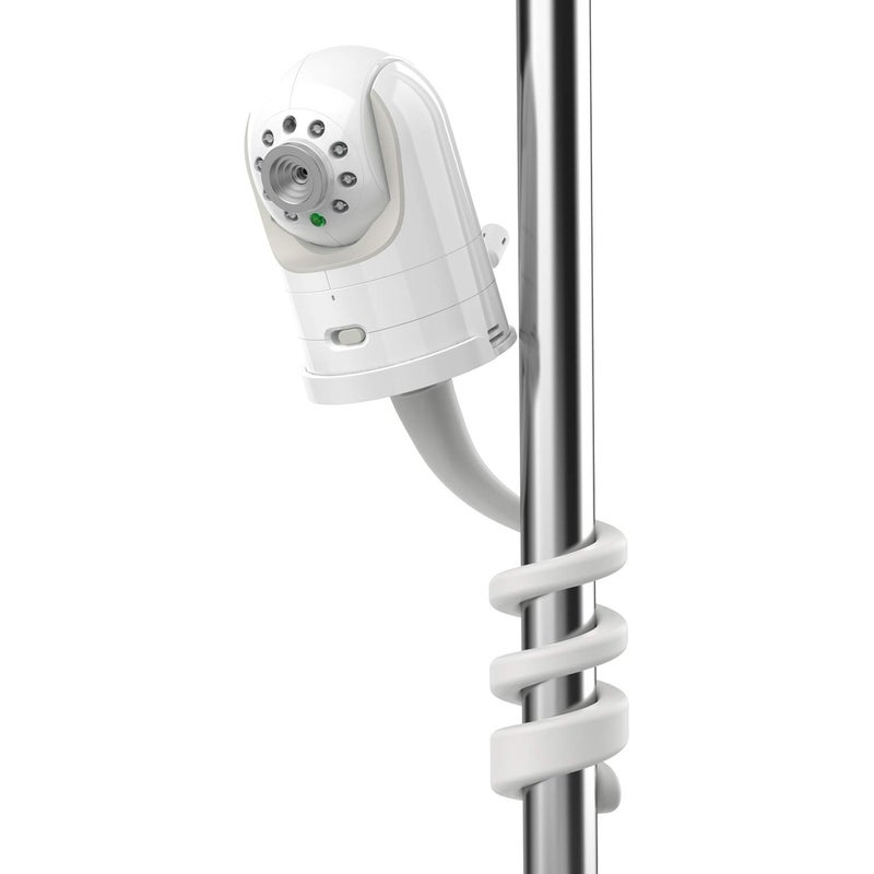 Aobelieve Flexible Mount for Infant Optics DXR-8 and DXR-8 Pro Baby Monitor,720p, White - Image 4