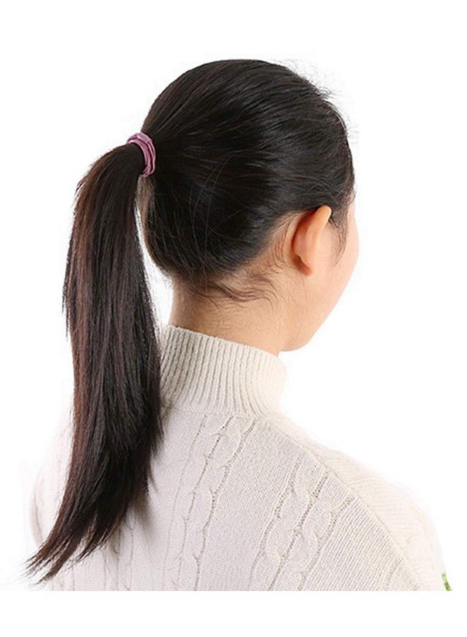 bodbop XINGZHE 10Pcs Hair Ties Women Elastics Bands For Girls Colorful Hair Tie Scrunchies Fashion Headbands No Crease Ponytail Holders Thick Hairband Hairties Beauty Care Elegant Braided Headwear Wraps Hoop Clips - Image 5