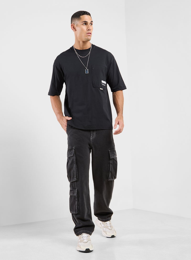 izzue Embroidery T-Shirt - Image 4