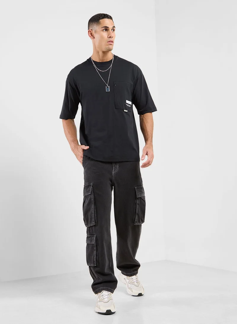 izzue  Embroidery T-Shirt for Men | Best Price UAE