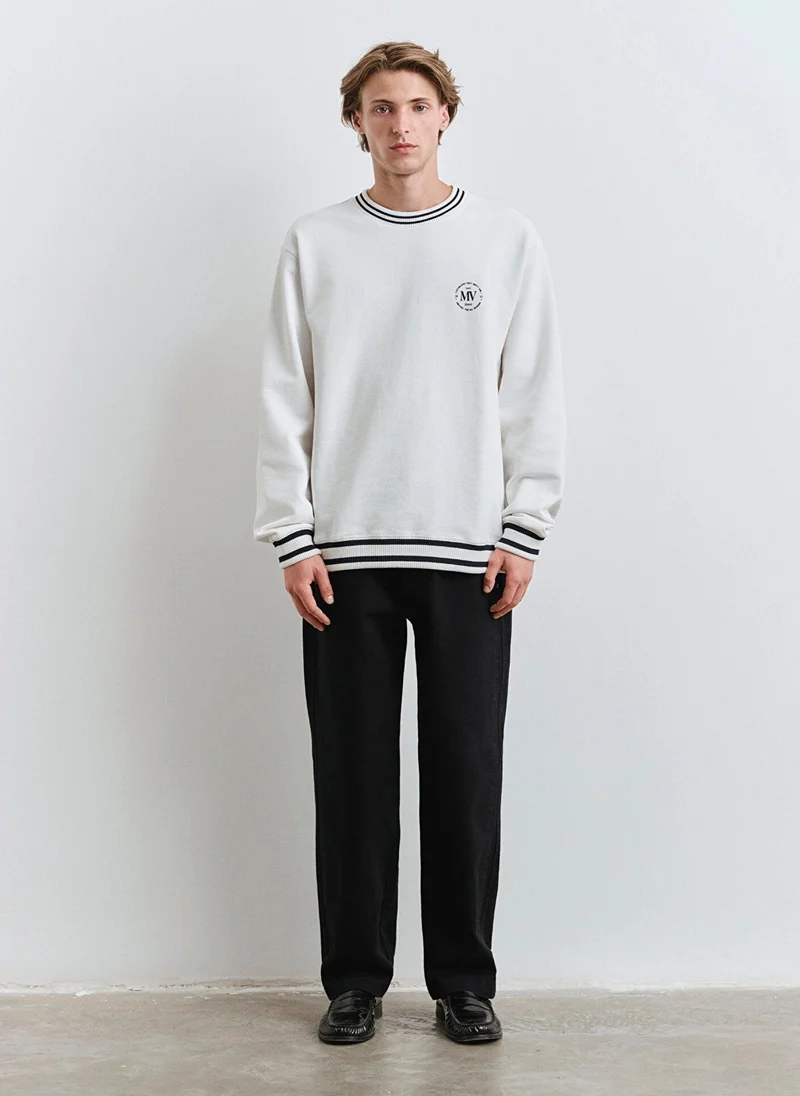 MAVI Ecru Sweatshirt