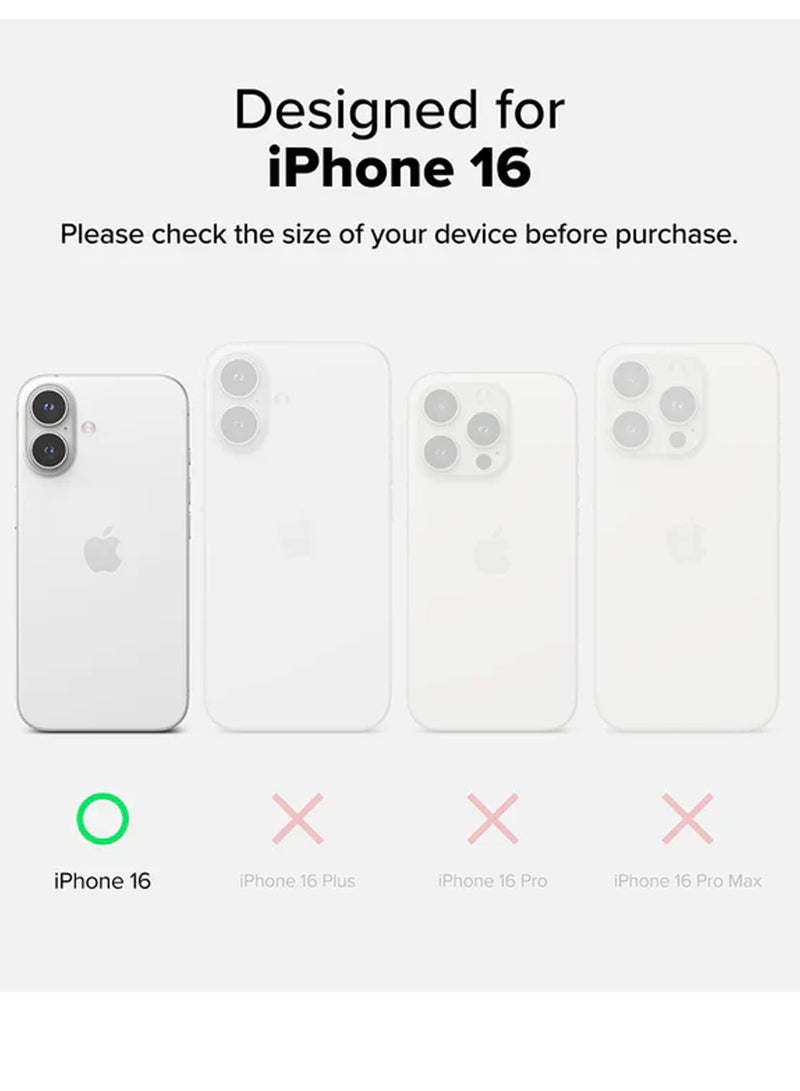 Apple Iphone 16 Magsafe Case|Ultra-Hybrid Back Case Cover Compatible With Magsafe|Camera Protection|Hard Crystal Clear Back|Shockproof Bumper Case Cover For Apple Iphone 16 - Clear - Image 2