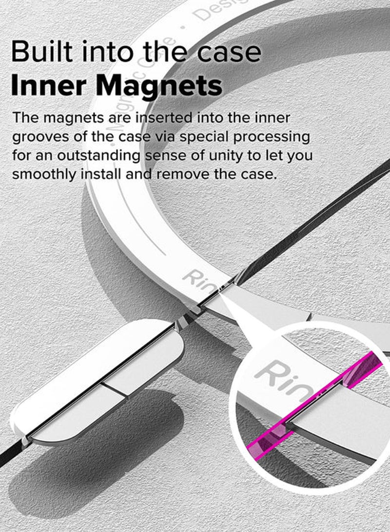 Apple Iphone 16 Magsafe Case|Ultra-Hybrid Back Case Cover Compatible With Magsafe|Camera Protection|Hard Crystal Clear Back|Shockproof Bumper Case Cover For Apple Iphone 16 - Clear - Image 4