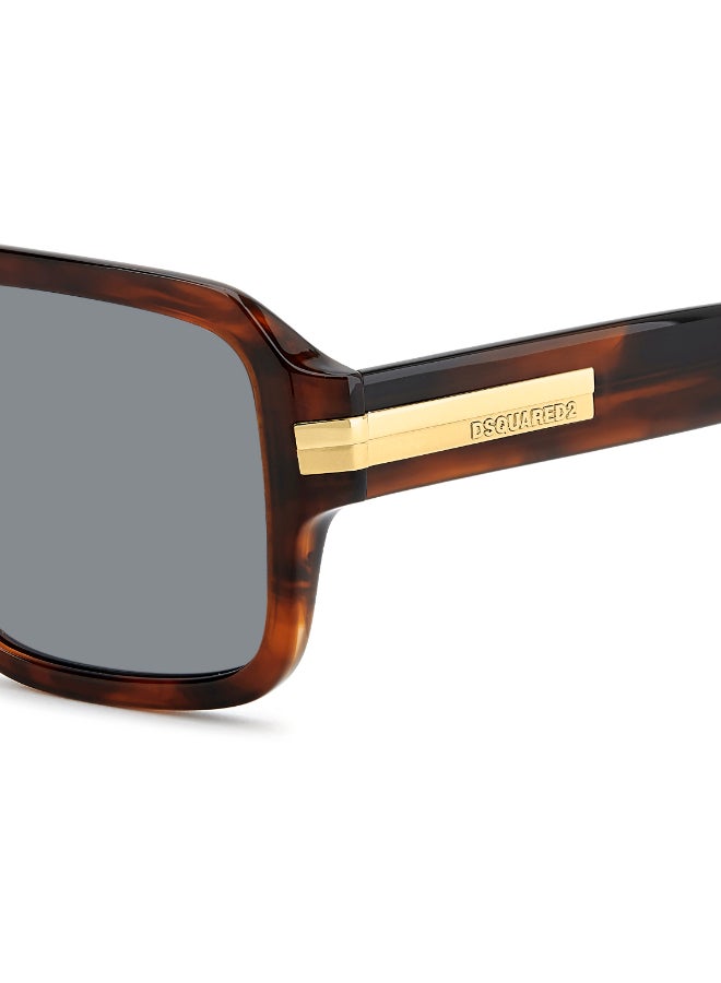 DSQUARED2 D2 0197/S Sunglasses Brown Navigator - Image 4