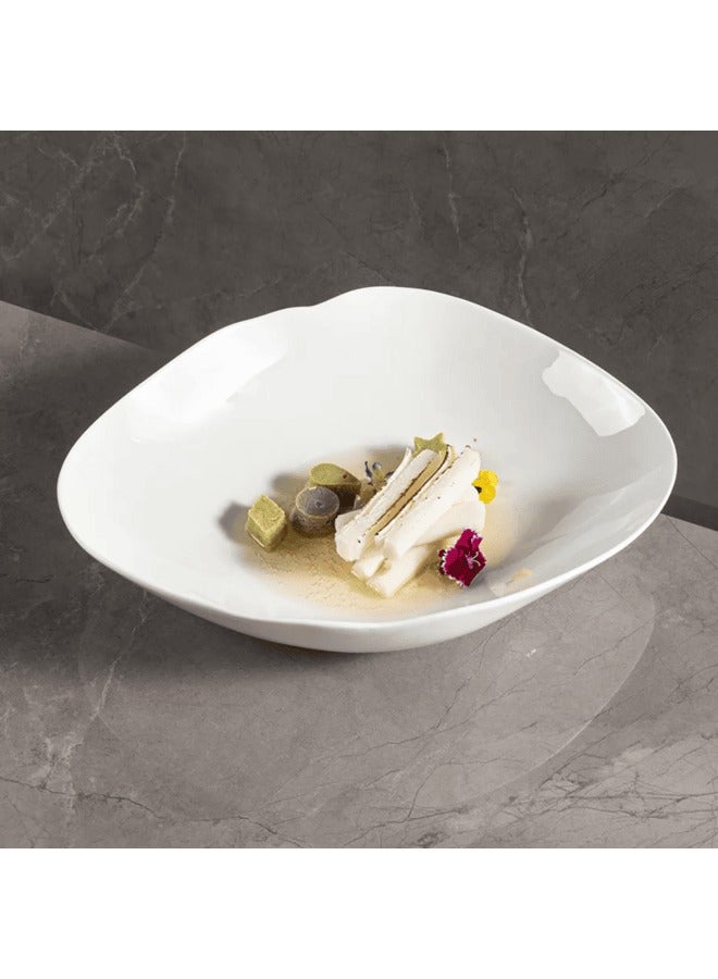 MAAC Home  Jumbo Glossy Bowl Elegant Durable and Classic design Perfect for Family Everyday Use, and Family Get- Together, Restaurant, Banquet and More (Set of 4, 11") - Image 1