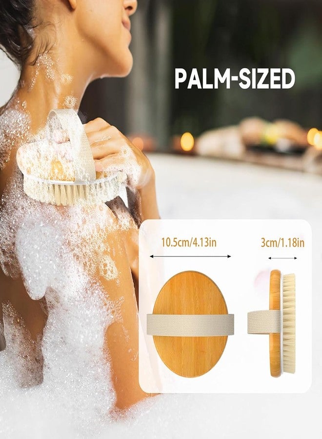 ToolHouse Wooden Body Brush for Dry and Wet Brushing, Exfoliating Massaging Bath Brush, Body Scrubber Shower Brush for Dead Skin and Radiant Skin, Suitable for All Kinds of Skin - Image 5