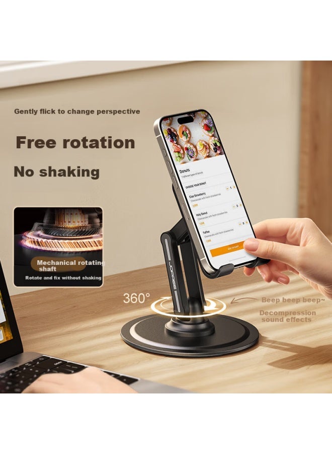 Xiaotian Mobile Phone Stand Desktop Folding Lifting Tablet Ipad Stand Lazy Bedside Live Game Reading Drama Multi-function Compact And Convenient For Huawei Mate70 - Image 5