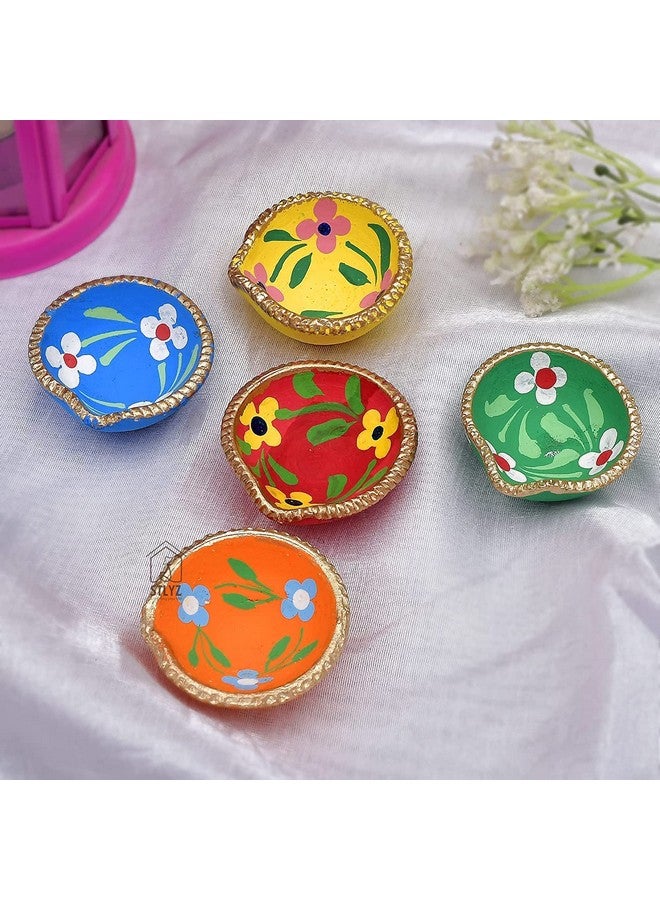 Saudeep India Diwali Diyas | Traditional Handmade Terracotta Clay Diya | Mitti Deepak Decorate for Diwali | Diya for Puja | Diwali Home Decoration Diya (Pack of 31) - Image 2