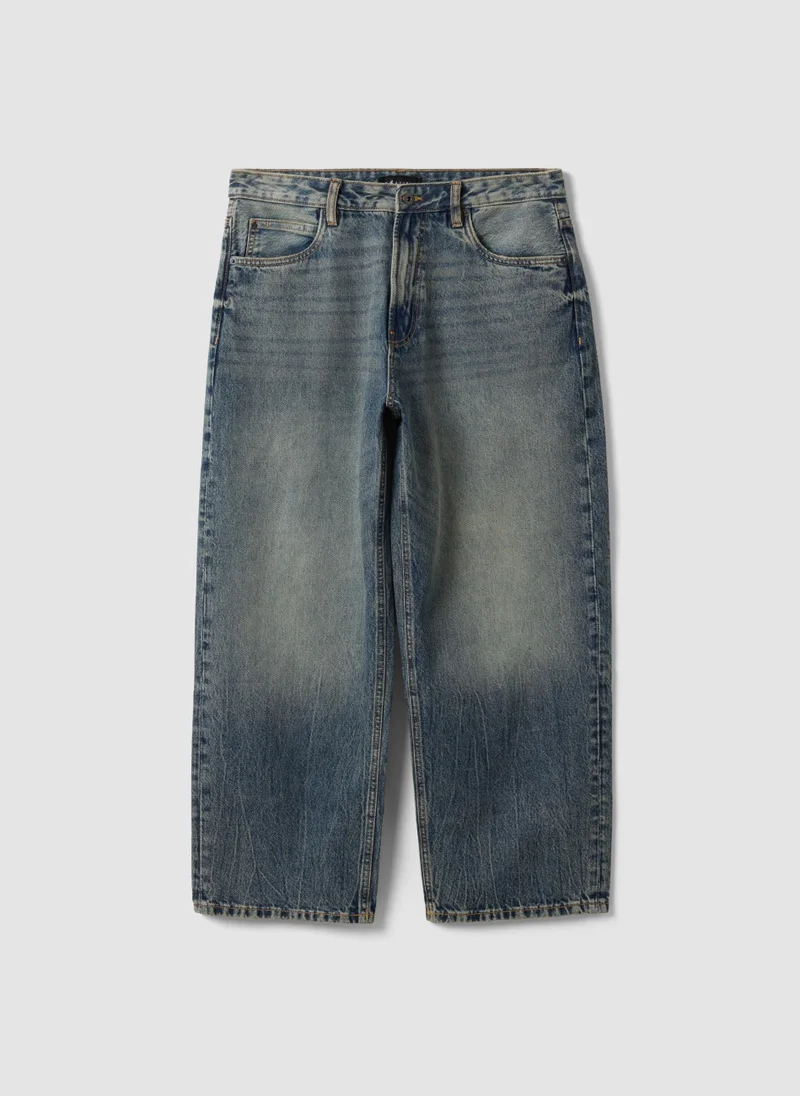 Ovs OVS Pure Cotton Denim Jeans Â€“ Baggy Fit