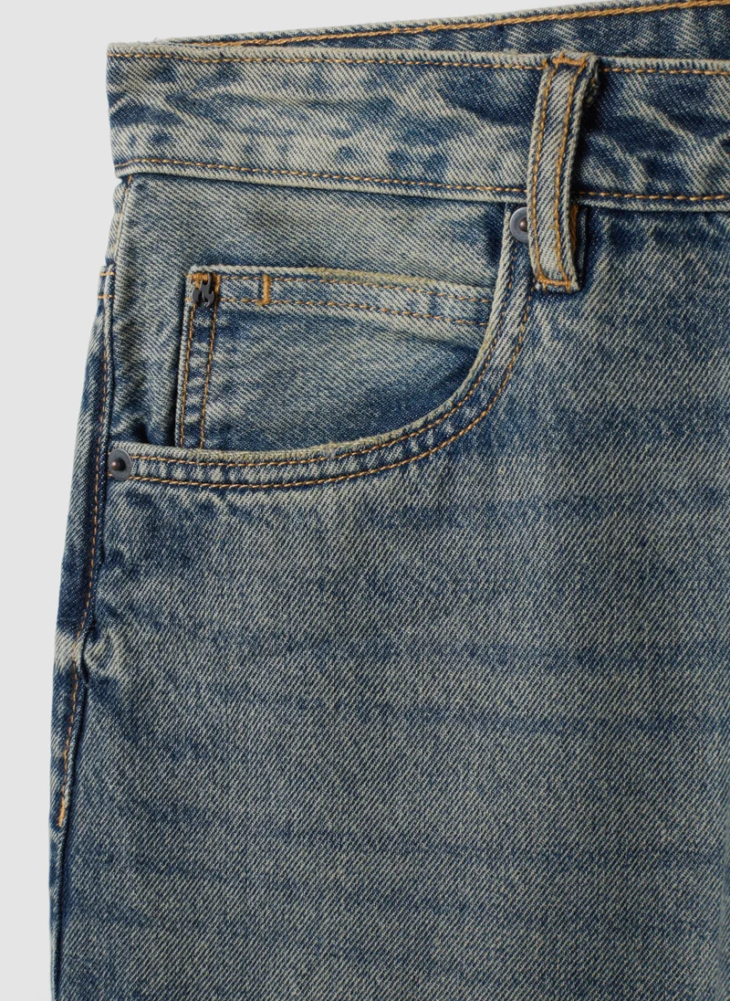 Ovs OVS Pure Cotton Denim Jeans Â€“ Baggy Fit