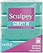Sculpey Sculpey IIIÃ‚Â® Polymer Oven-Bake Clay, Turquoise Glitter, Non Toxic, 2 oz. bar, Great for modeling, sculpting,  - Image 2
