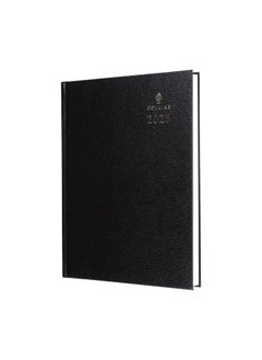 Collins Collins Standard Desk 2025 Diary for Professionals - A4 Day to a Page Business Diary - Black - (44.99-25) - Premium Business Planner with Hardback Leathergrain Covers  - Image 1