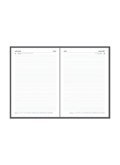 Collins Collins Standard Desk 2025 Diary for Professionals - A4 Day to a Page Business Diary - Black - (44.99-25) - Premium Business Planner with Hardback Leathergrain Covers  - Image 4