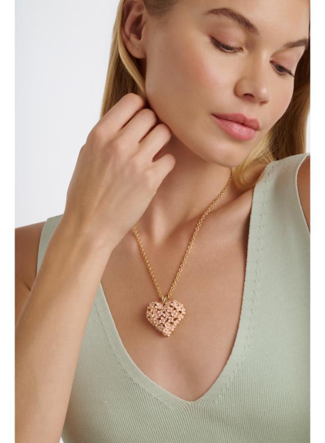 Ted Baker BONTE: Bouquet Heart Pendant Necklace - Image 4
