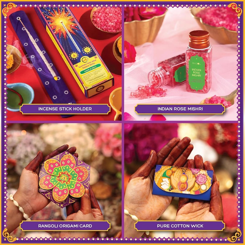 PHOOL LUXURY INCENSE صندوق هدايا فهول ديوالي المتألق 2025 - Image 5